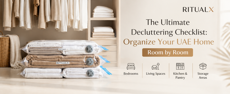 RitualX 12PCS Vacuum Storage Bags Set