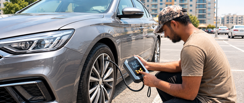150PSI Tire Inflator & Jump Starter