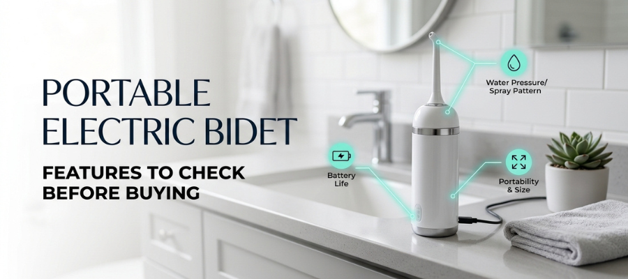 Portable Electric Bidet: Features to Check Before Buying - read on ritualx.shop