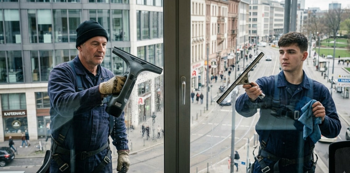 Electric Window Cleaner vs Traditional Glass Cleaning
