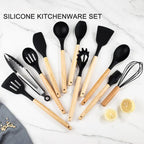 19-Piece Vegetable Slicer & Kitchen Utensil Set with Cutting Board tools