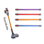 Customized Color Telescopic Metal Tube Hose for Vacuum Cleaner Extensions V7 V8 V10 V11 Electric/Battery Parts Accessories