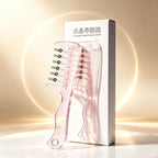 Wide-Tooth Liquid-Dispensing Comb for Hair Oil, Serum,Massage