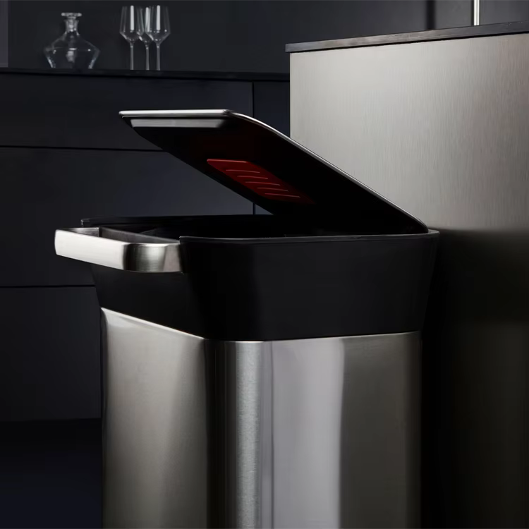 60L Household Trash Storage Bin side