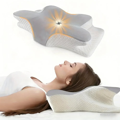 Butterfly Memory Foam Cervical Pillow | Neck Support 1