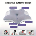 Butterfly Memory Foam Cervical Pillow | Neck Support detail