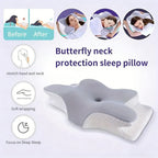 Butterfly Memory Foam Cervical Pillow | Neck Support detail 2
