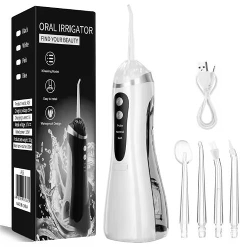 Deep Cleaning Oral Irrigator | Portable Water Flosser box