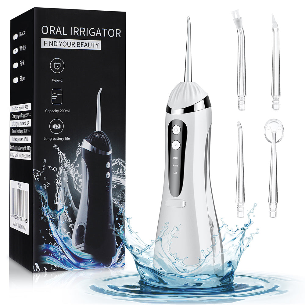 Deep Cleaning Oral Irrigator | Portable Water Flosser box1
